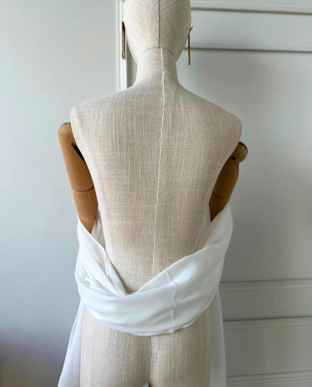 Maxi Pañuelo Antonia Gasa Ivory