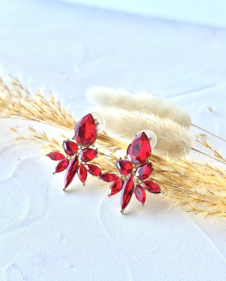 Aros Ambar Rojo