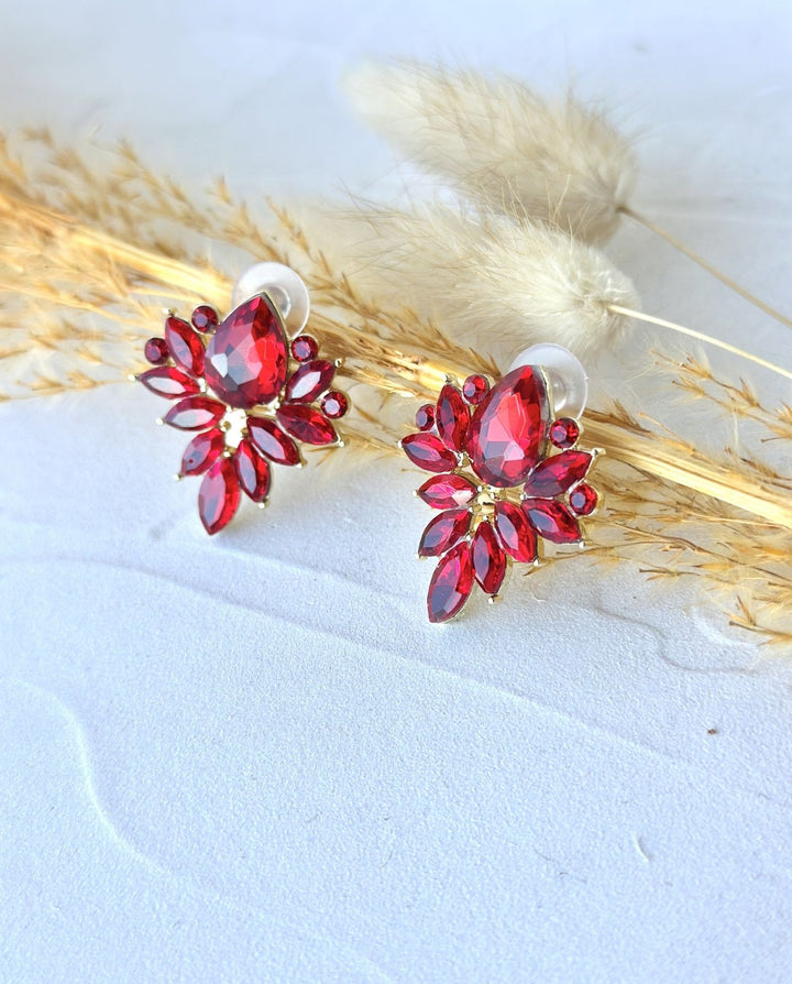 Aros Anahí Rojo
