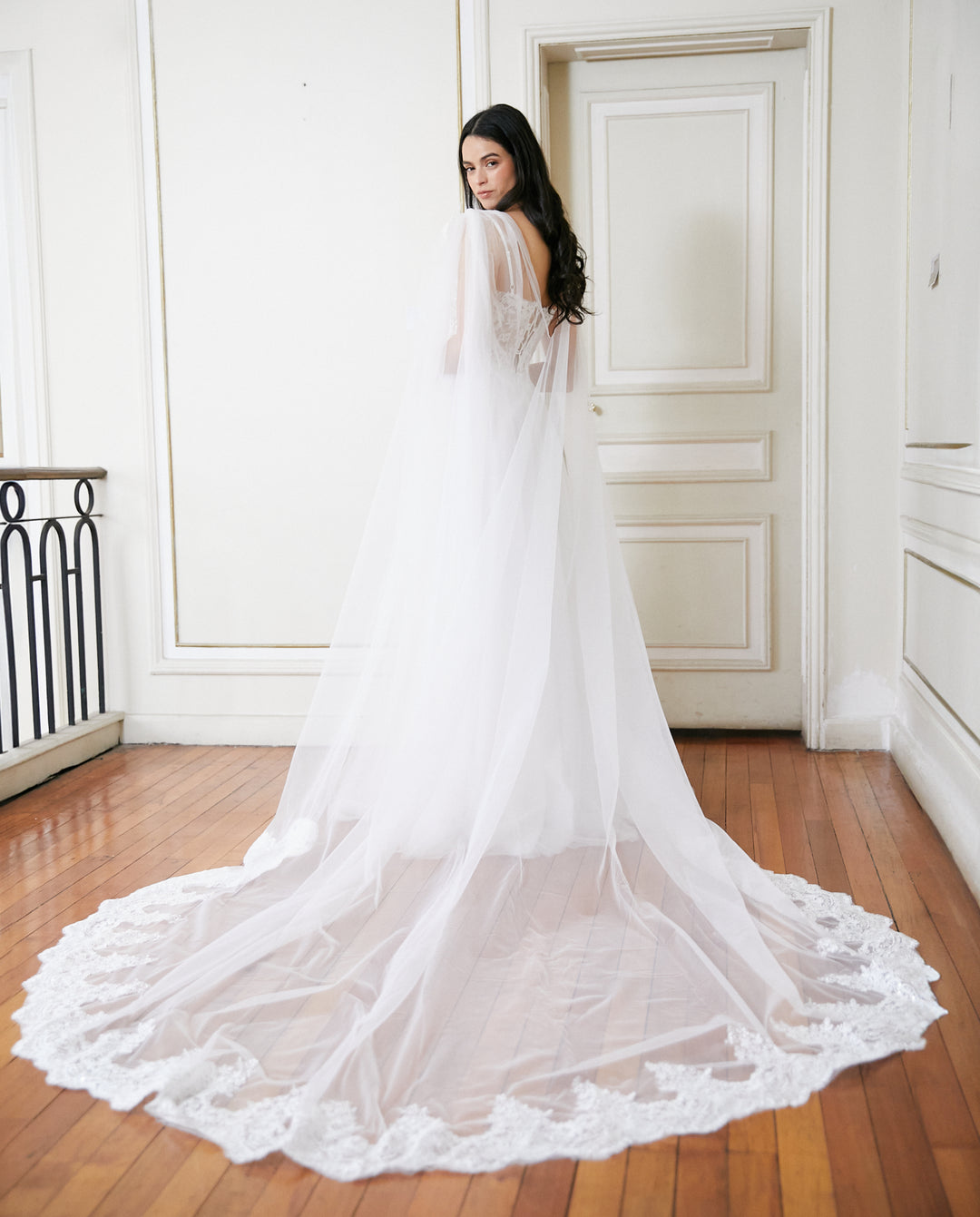 Alas de Novia Camila Ivory 3 Metros