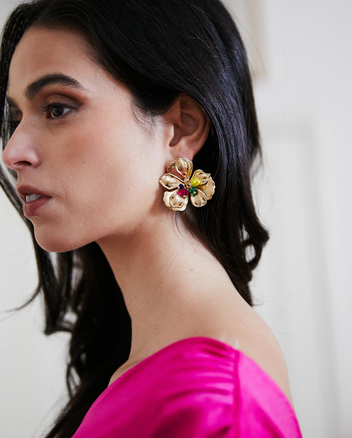 Aros Greta Dorado