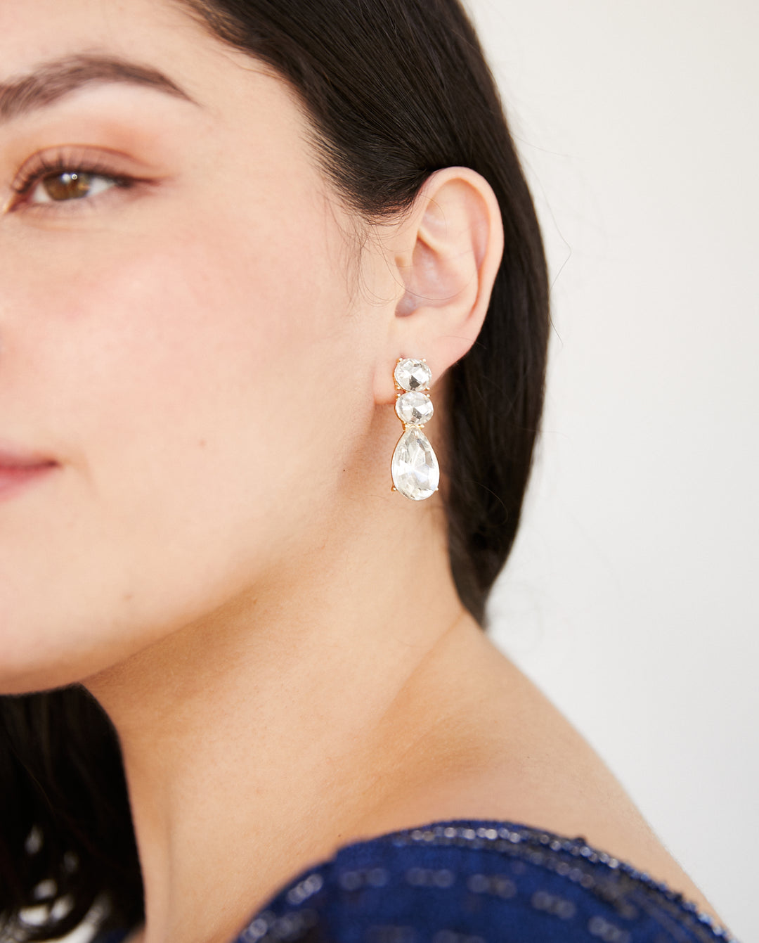 Aros Melina Plateado