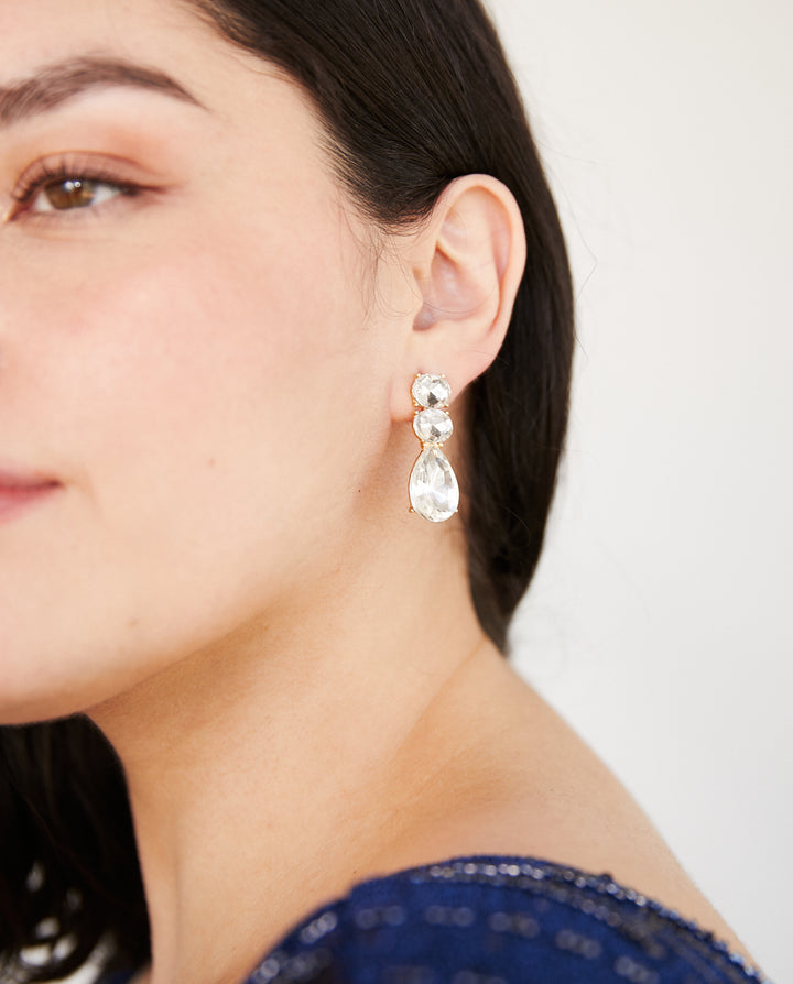 Aros Melina Plateado