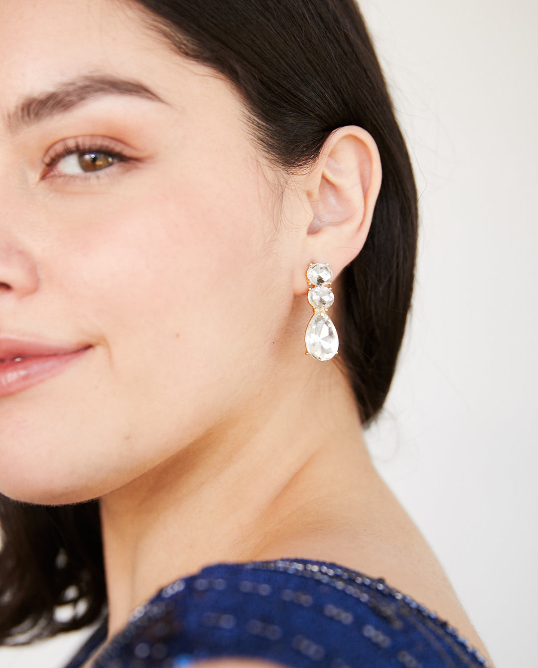 Aros Melina Plateado