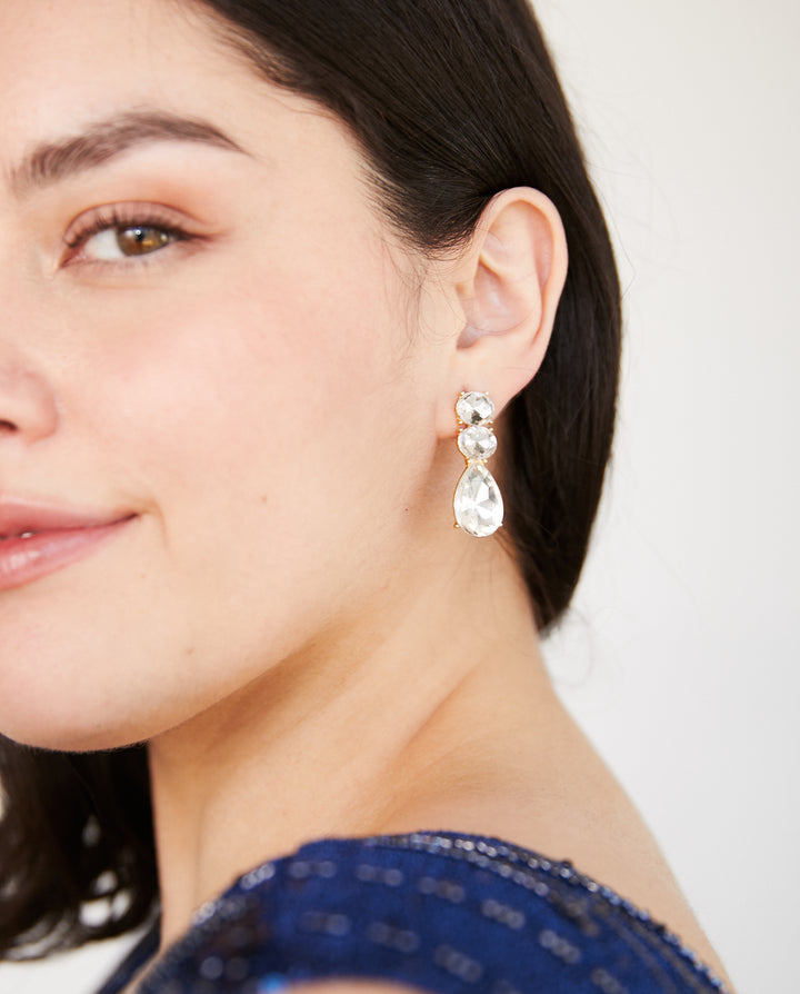 Aros Melina Plateado