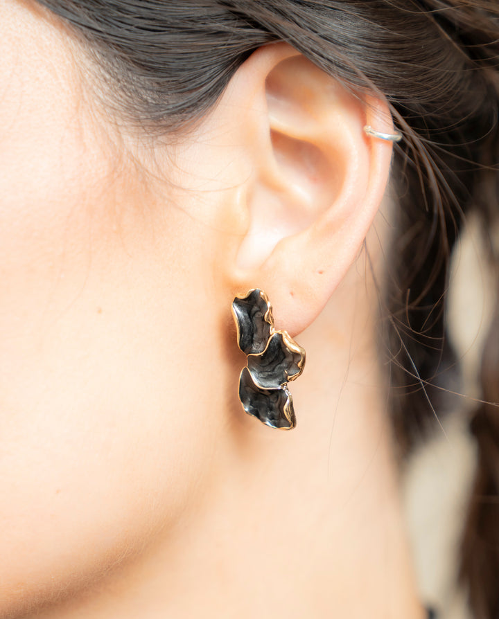Aros Mini Mila Negro