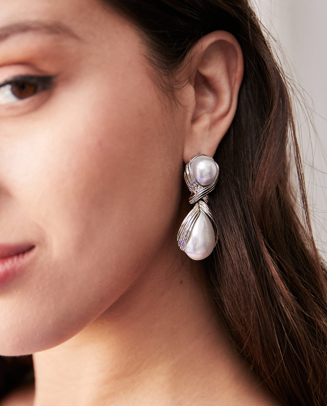 Aros Nicoleta Plateado