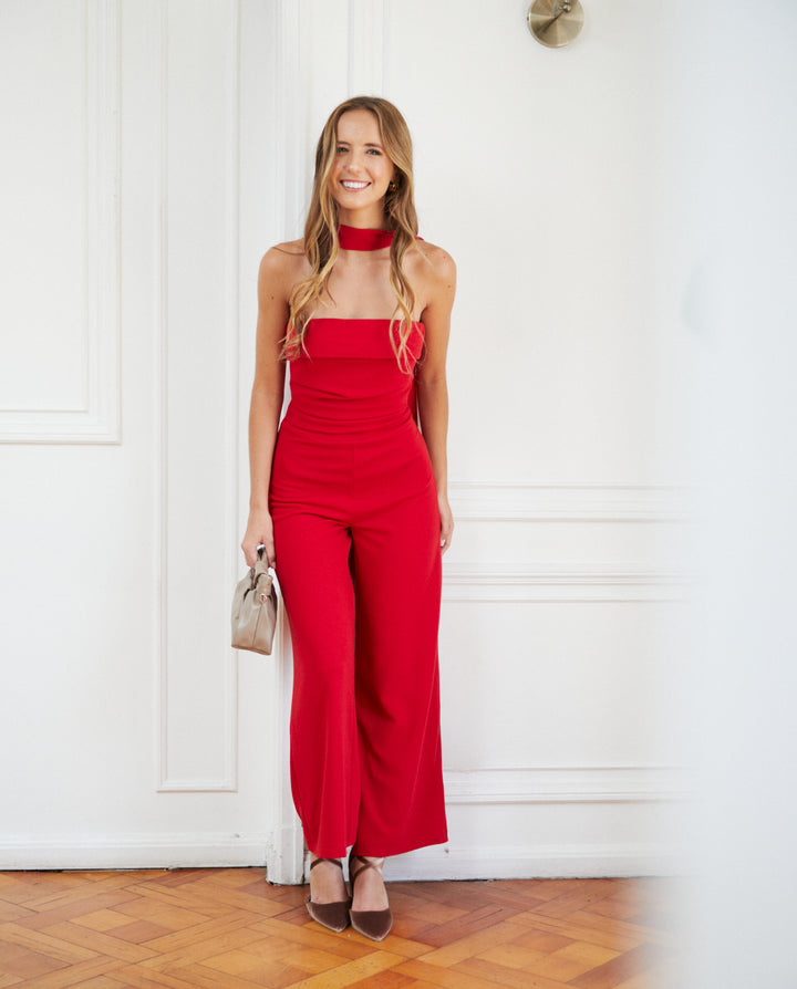 Enterito de Fiesta Maria ignacia Rojo