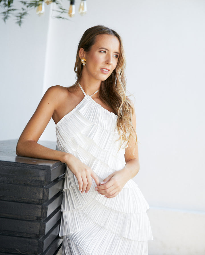 Vestido Corto de Novia Maura Blanco