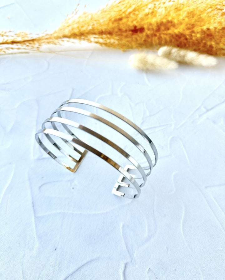 Brazalete de Brazo Sol Plateado