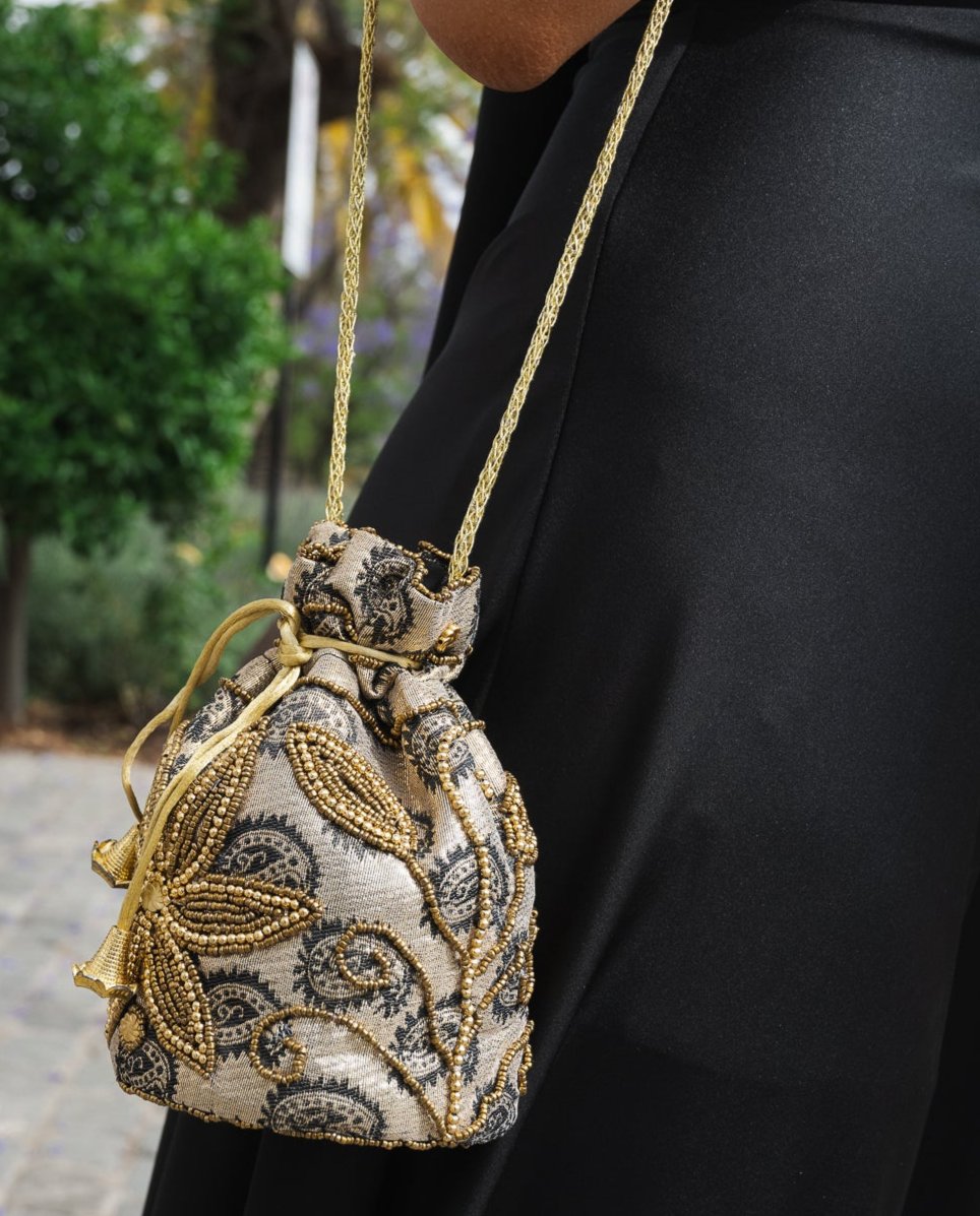 Bolso Indio Tara Dorado