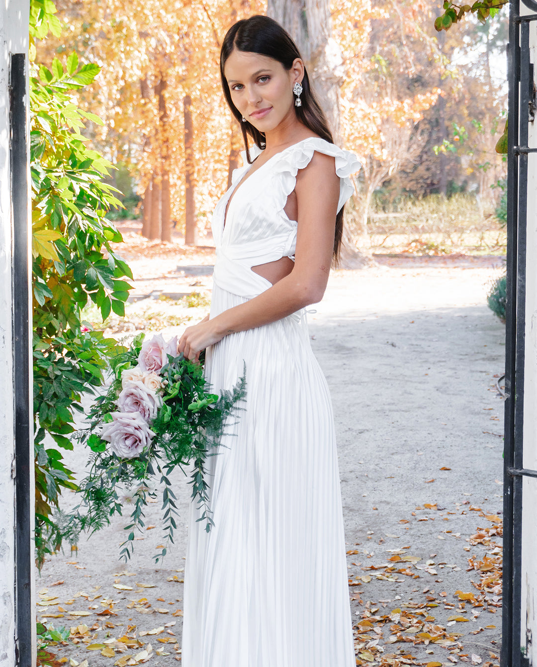 VESTIDO DE NOVIA LARGO SEÚL BLANCO