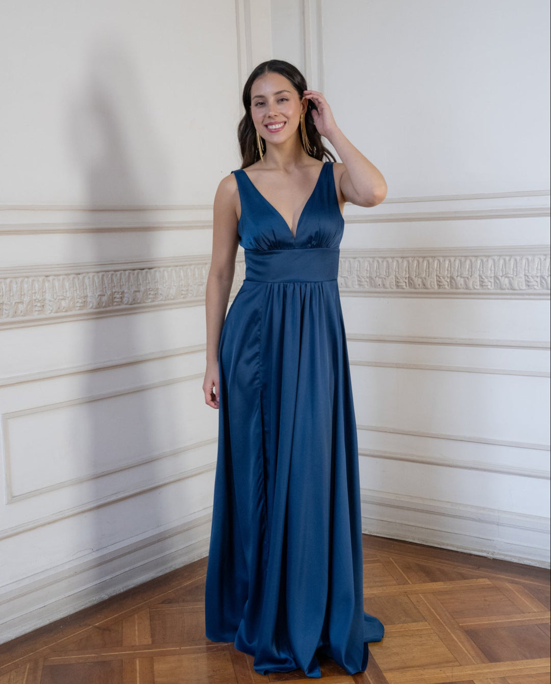 Vestido de Fiesta Versalles Azul