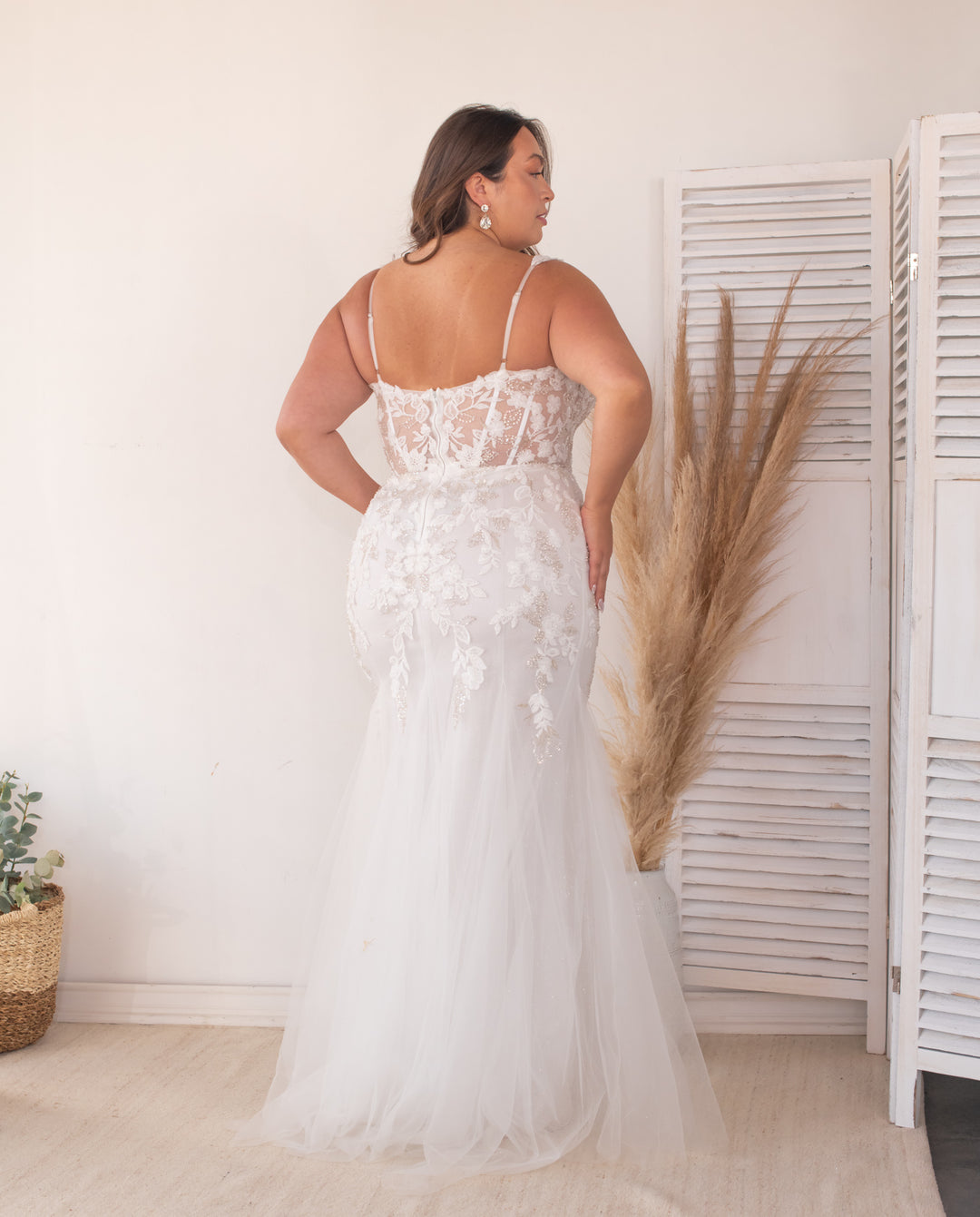 Vestido Largo de Novia Allegra Ivory