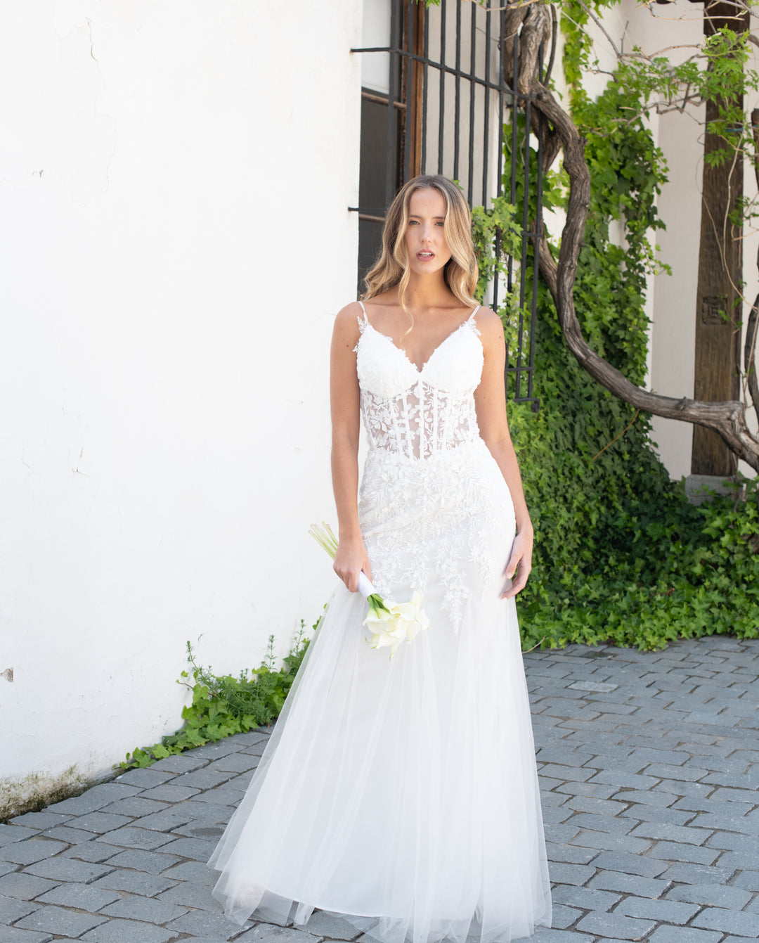 Vestido Largo de Novia Trento Blanco