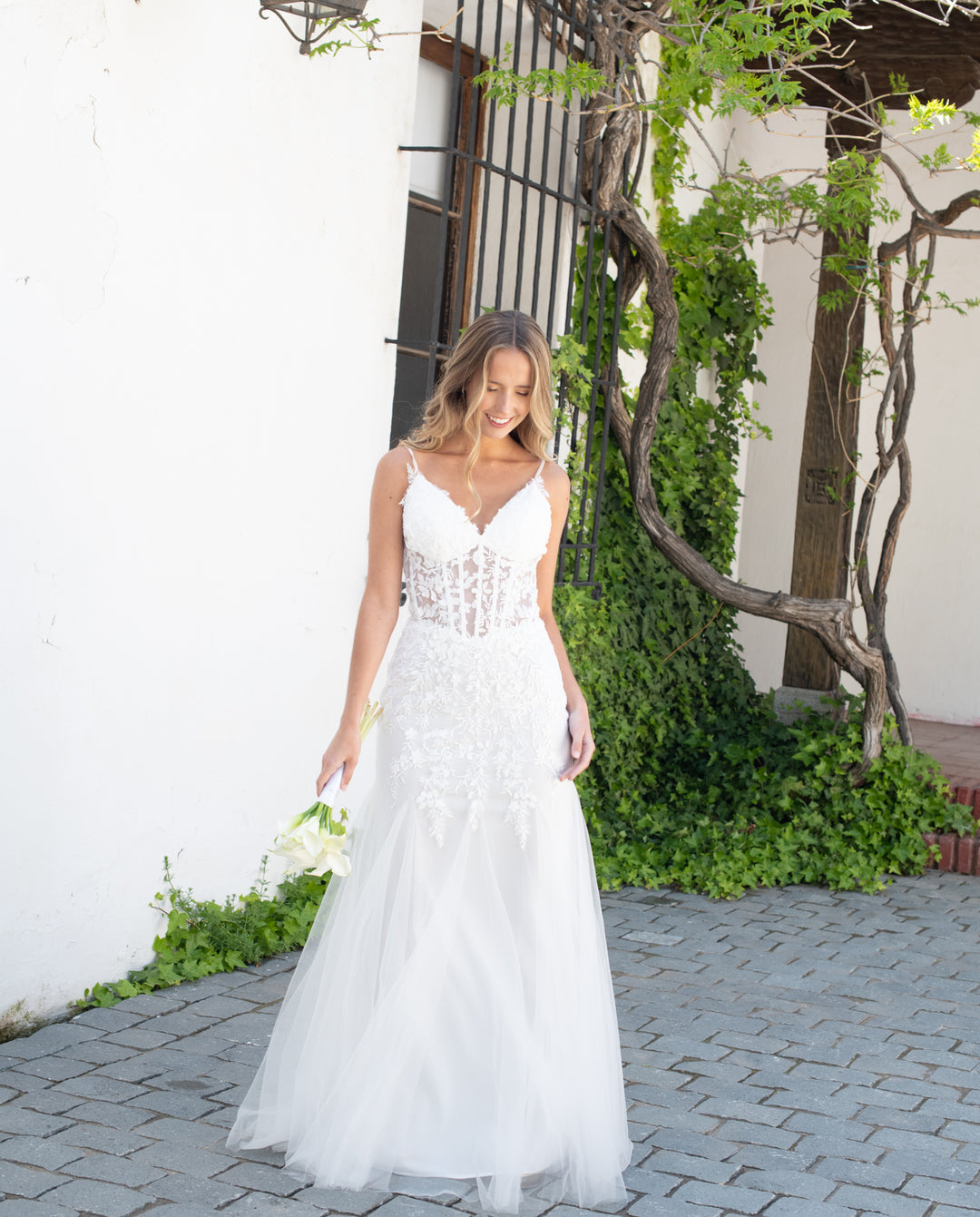 Vestido Largo de Novia Trento Blanco