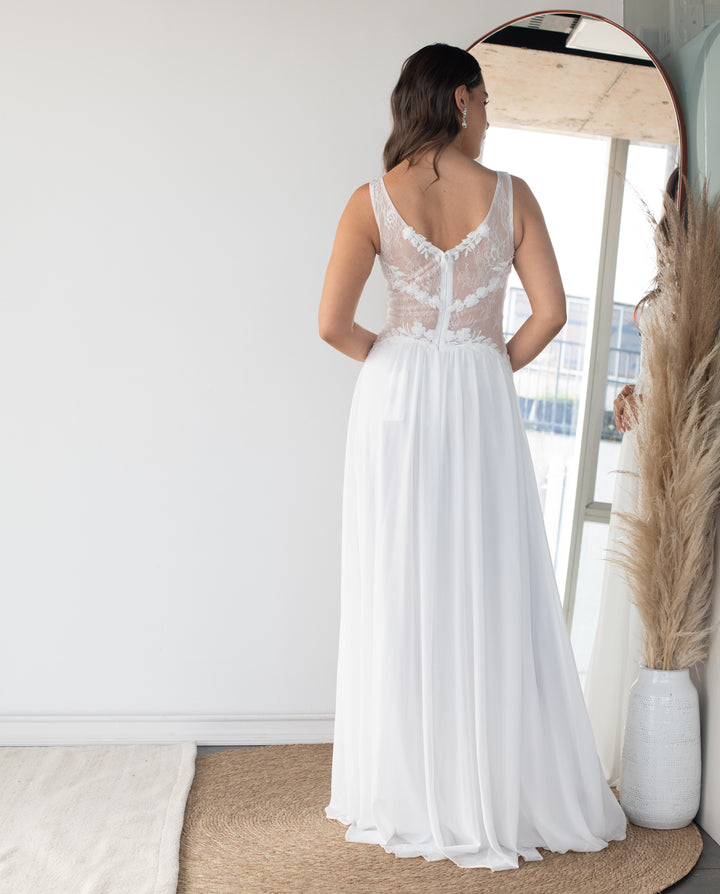 Vestido de Novia Bolonia Blanco