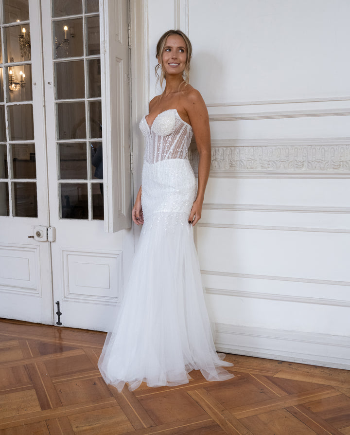 Vestido de Novia Bilbao Lentejuelas