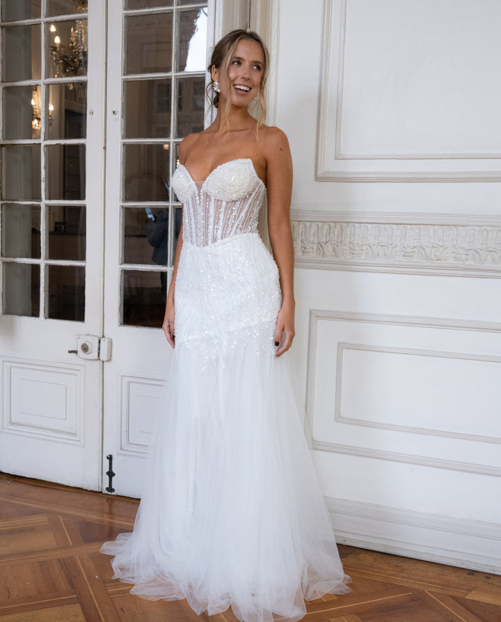 Vestido de Novia Bilbao Lentejuelas