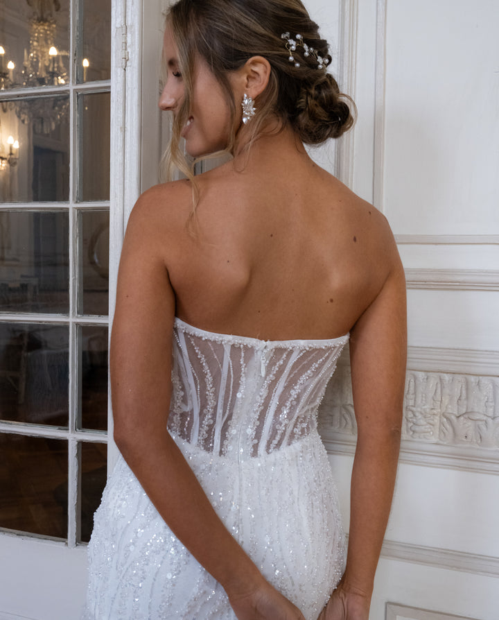 Vestido de Novia Bilbao Lentejuelas