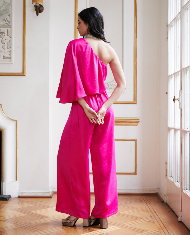 Enterito Largo de Fiesta Pipa Fucsia