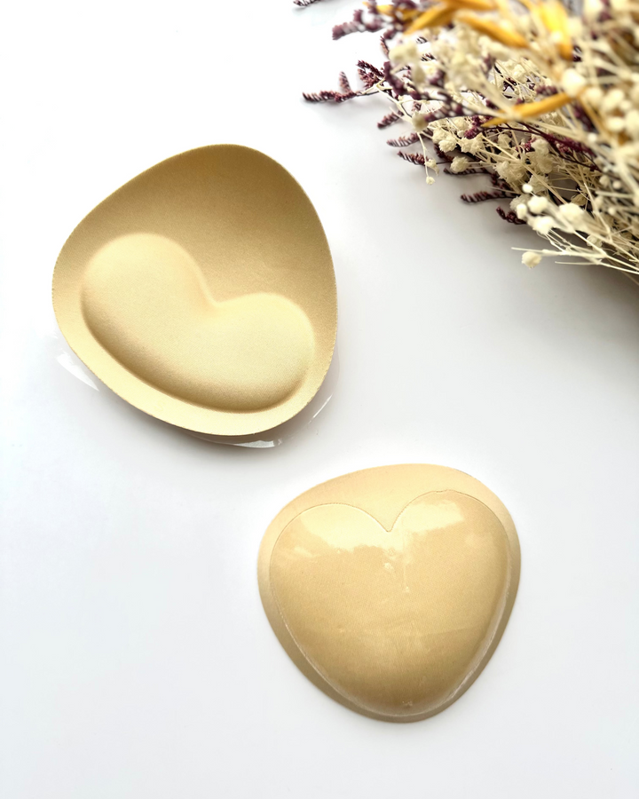 Almohadilla Push-Up Adhesiva de Tela Beige