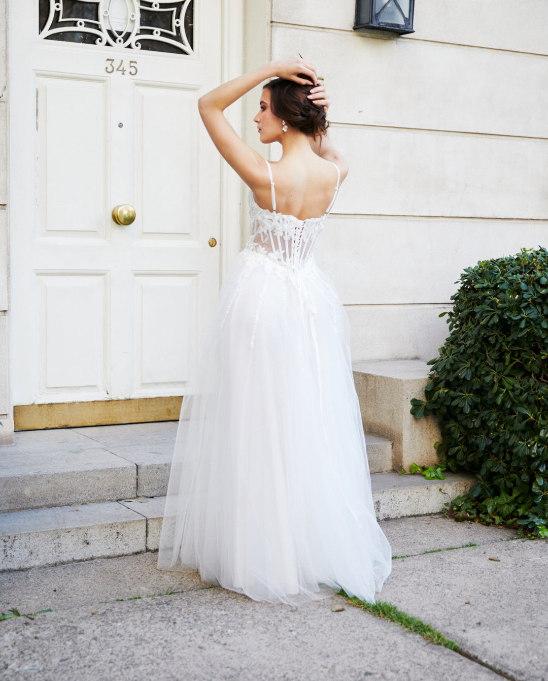 Vestido Largo de Novia Giulia Ivory