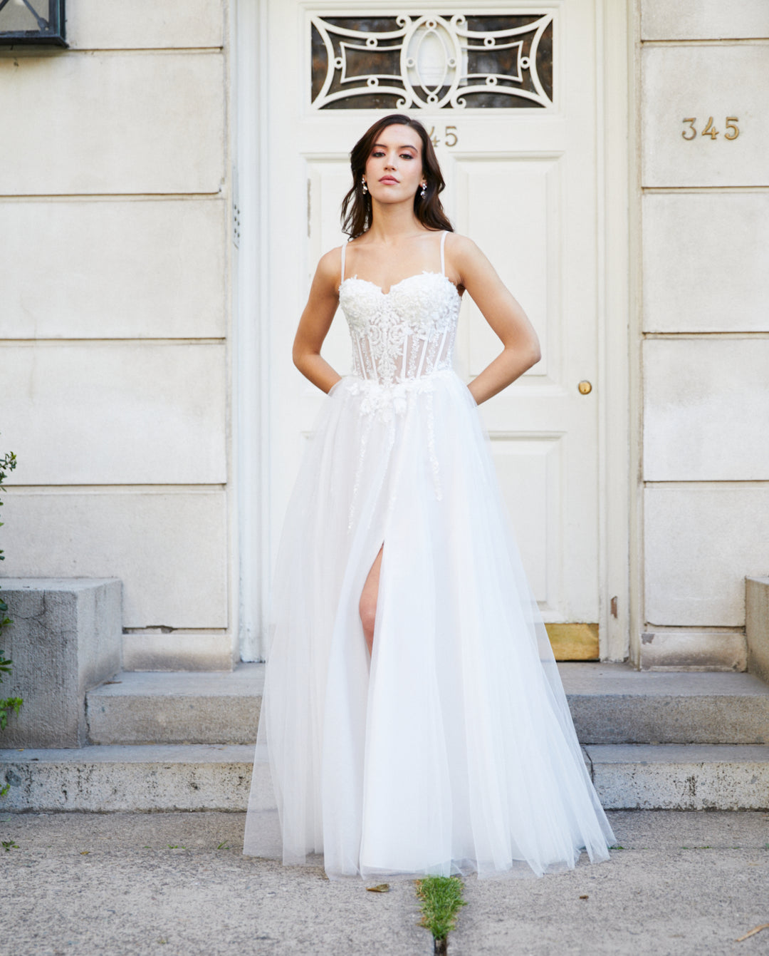 Vestido Largo de Novia Giulia Ivory
