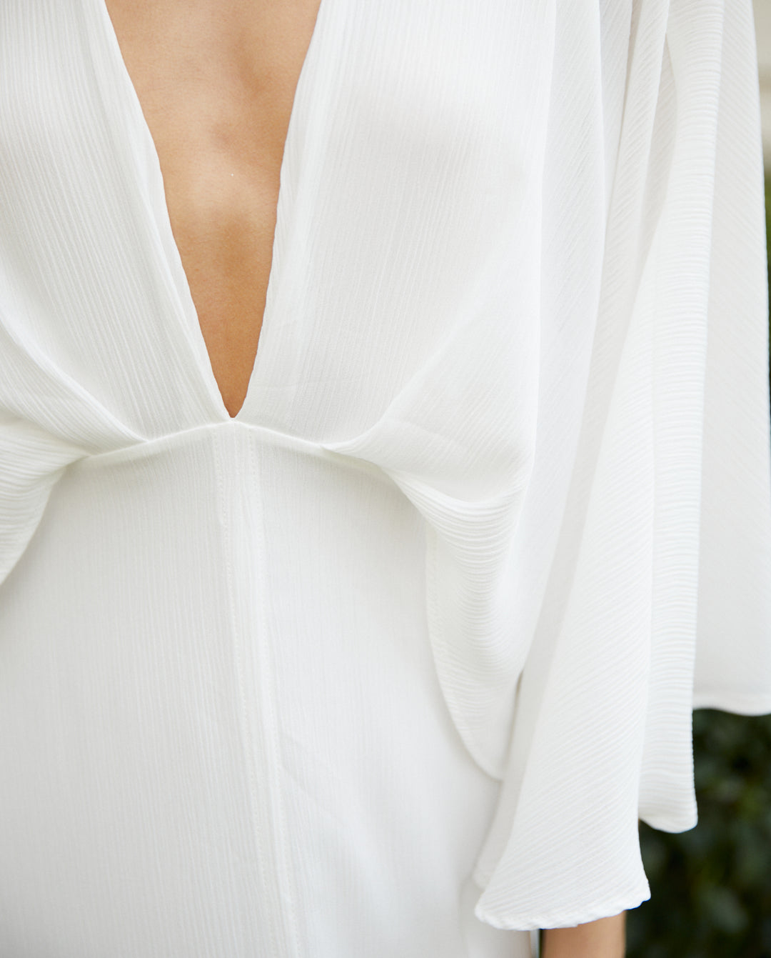 Vestido Largo de Novia Iris Blanco