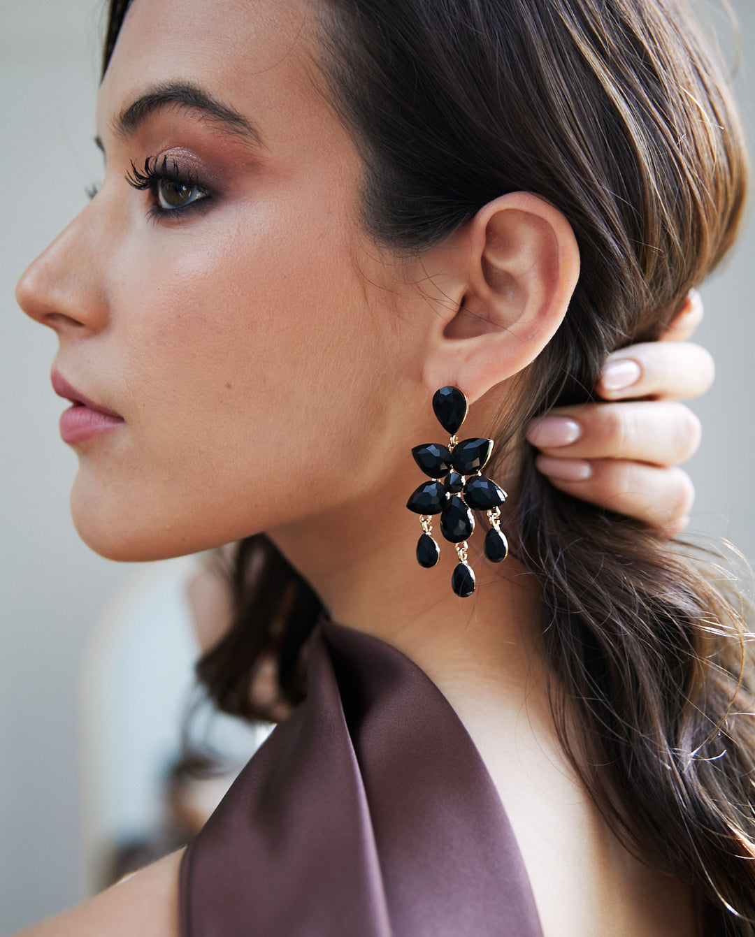 Aros Candelaria Negro