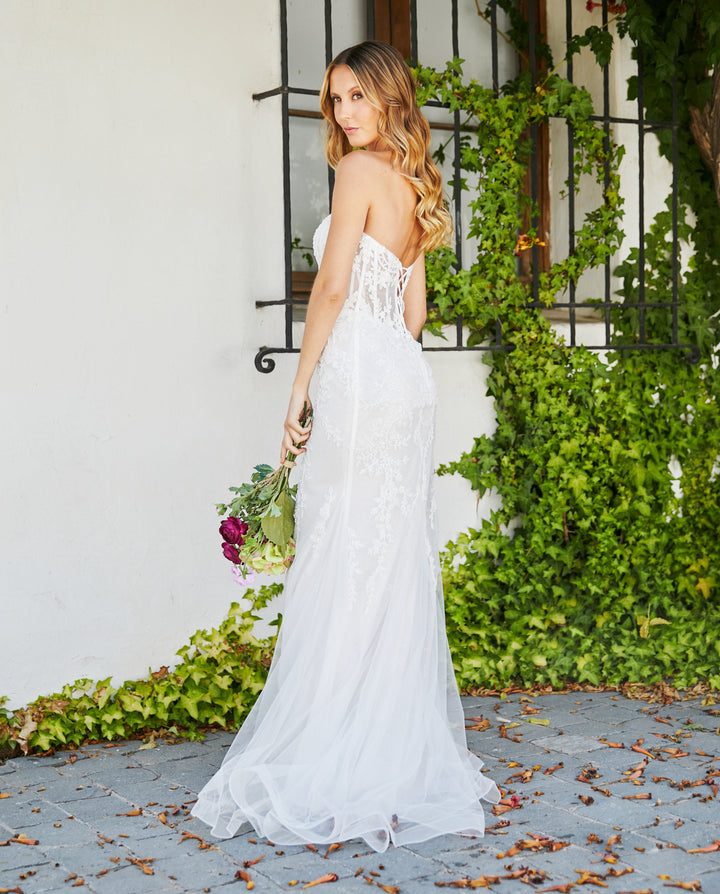 Vestido De Novia Positano Blanco