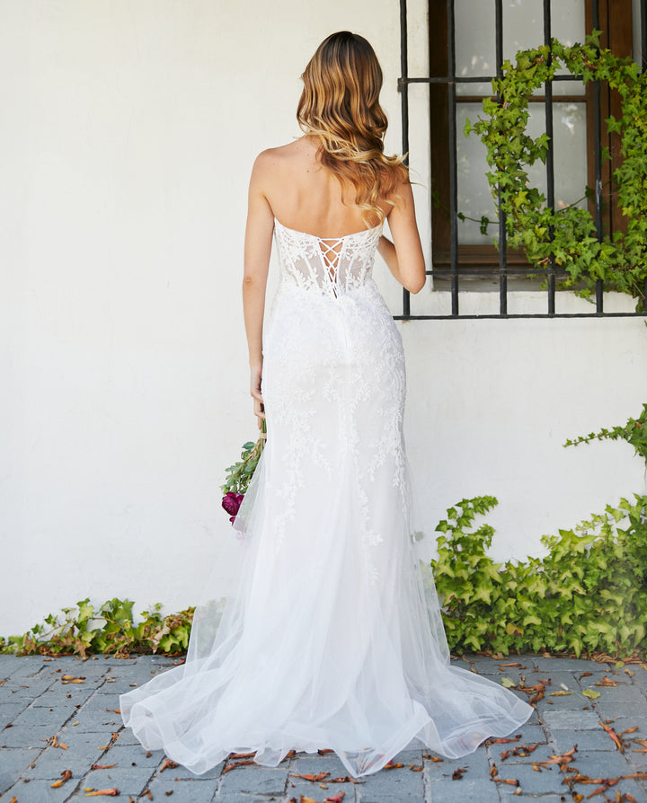 Vestido De Novia Positano Blanco