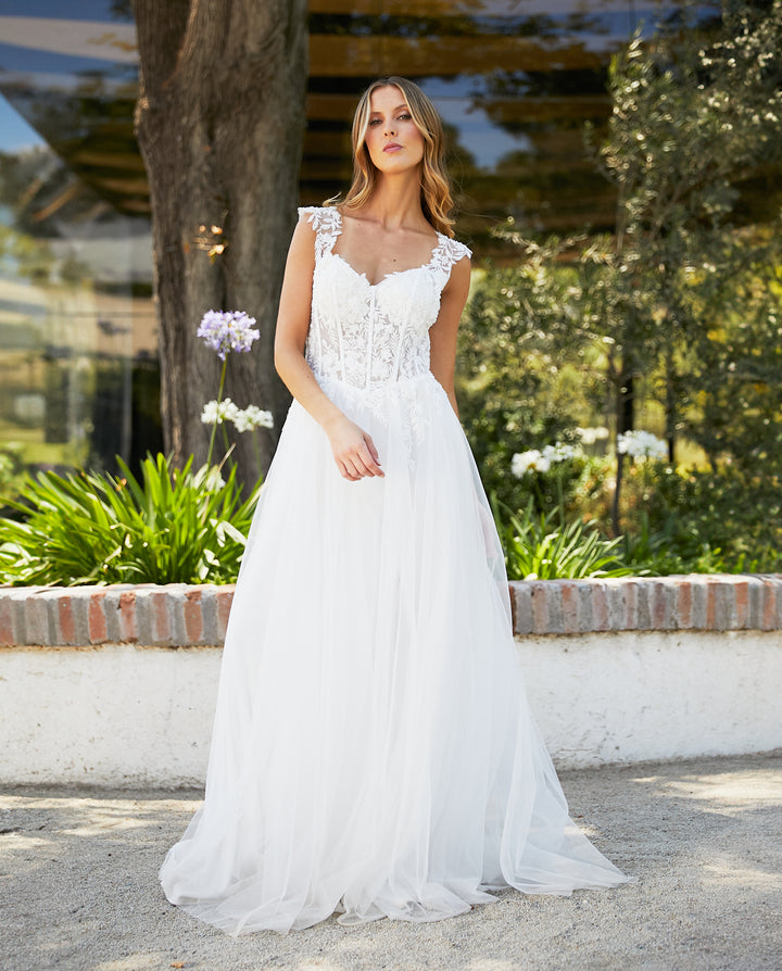 Vestido De Novia Barletta Blanco