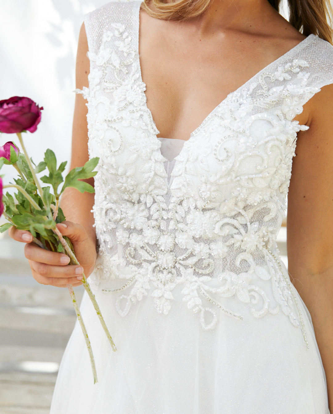 Vestido De Novia Sicilia Blanco