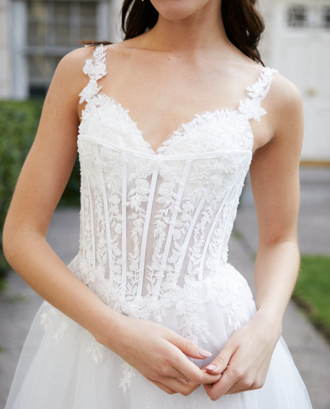 Vestido Largo de Novia Vittoria Blanco