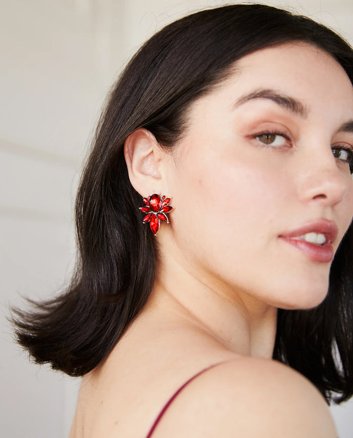 Aros Anahí Rojo