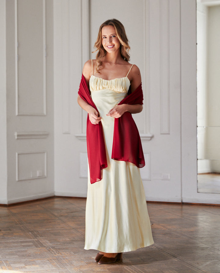 Pañuelo Antonia Gasa Burdeo