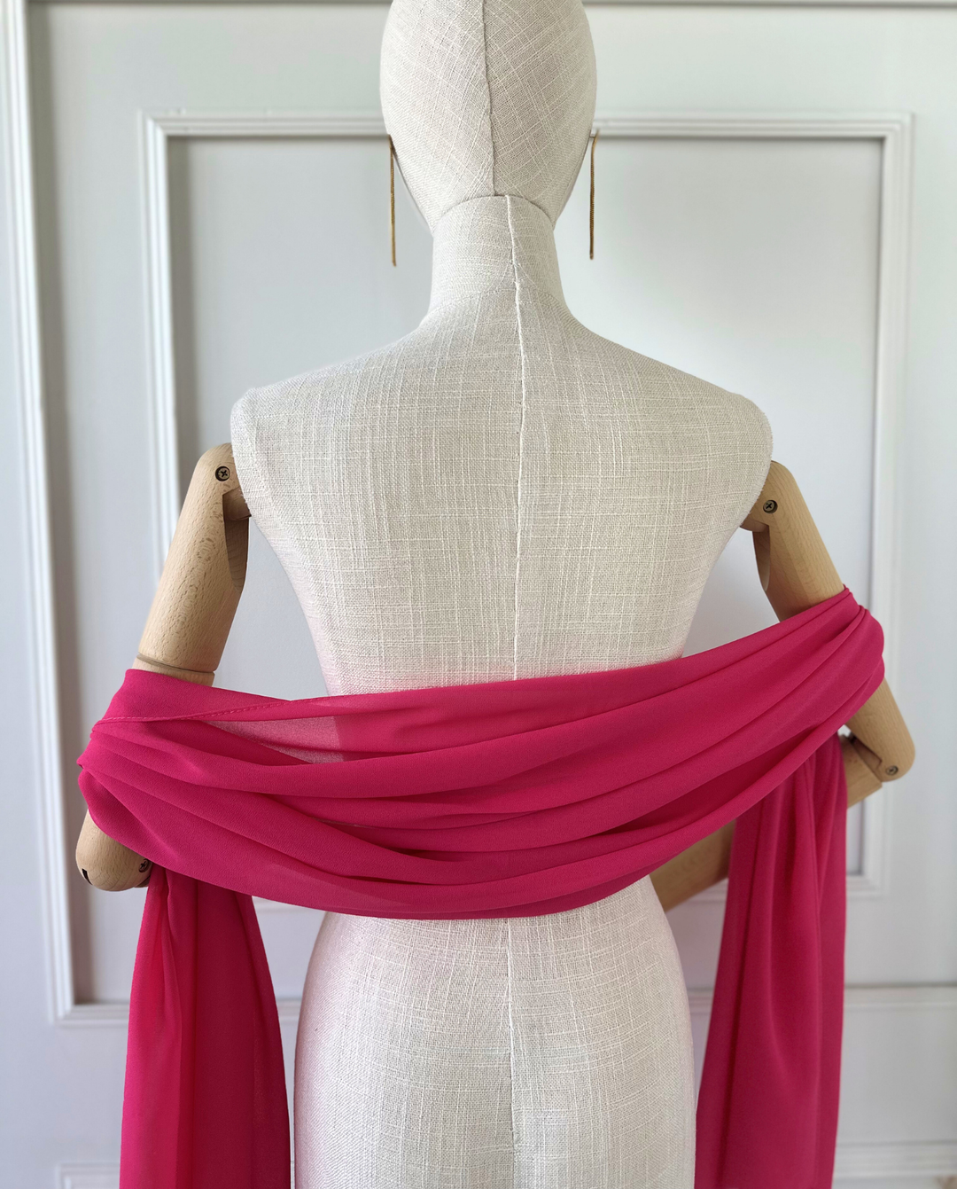 Maxi Pañuelo Antonia Gasa Fucsia