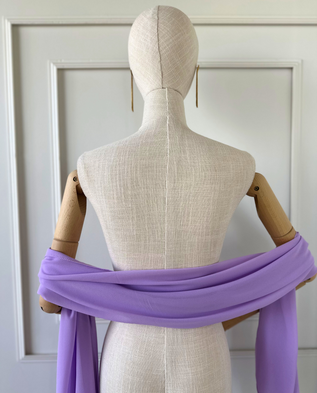 Maxi Pañuelo Antonia Gasa Lila