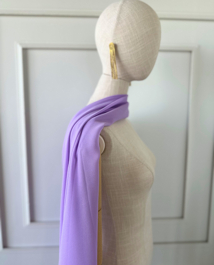 Maxi Pañuelo Antonia Gasa Lila