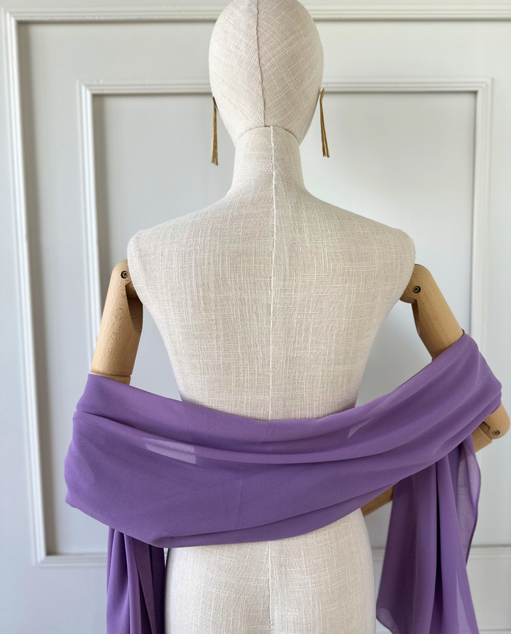 Pañuelo Antonia Gasa Malva