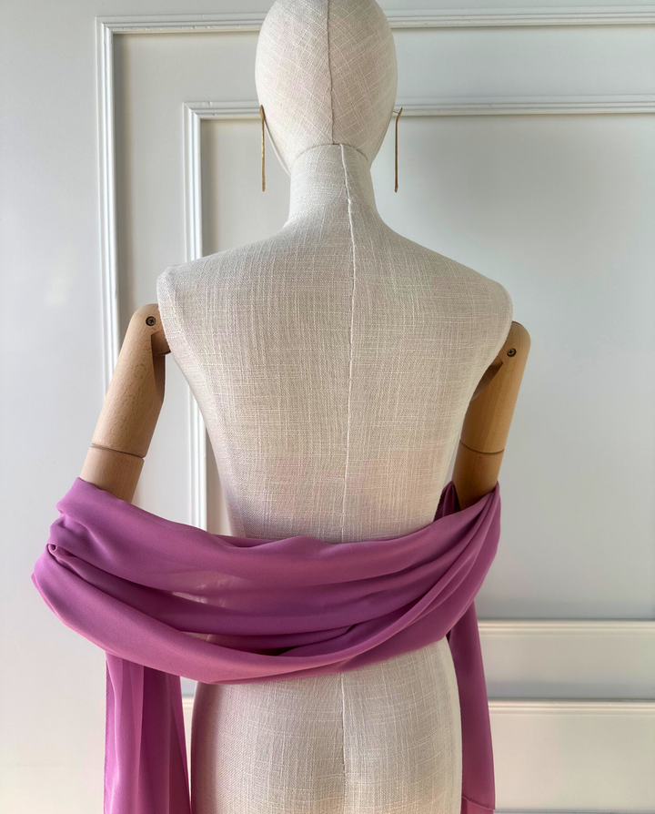 Pañuelo Antonia Gasa Rosado