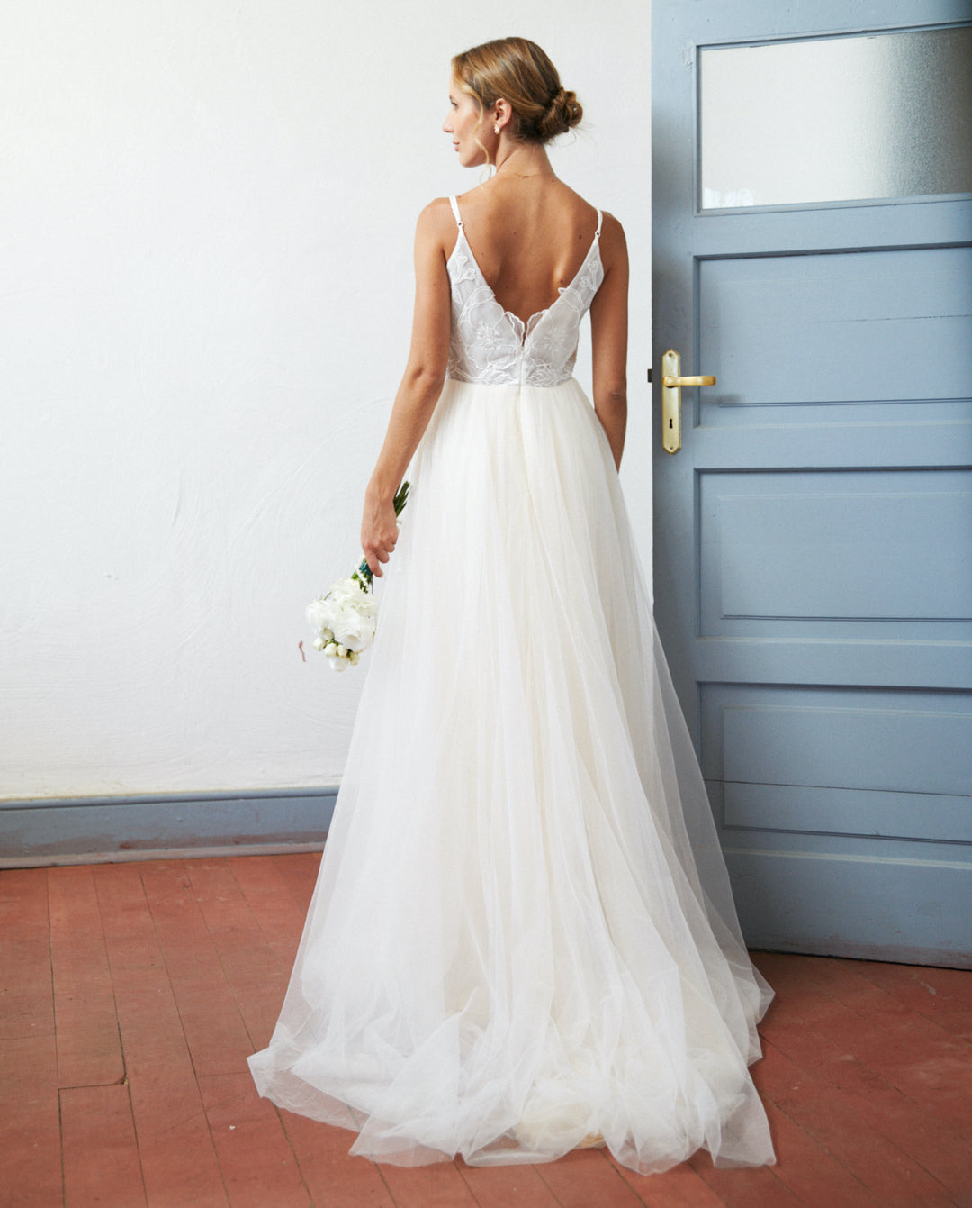 Vestido Largo de Novia Soleil Nude