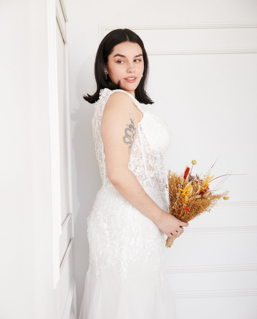 Vestido Largo de Novia Atenas Blanco