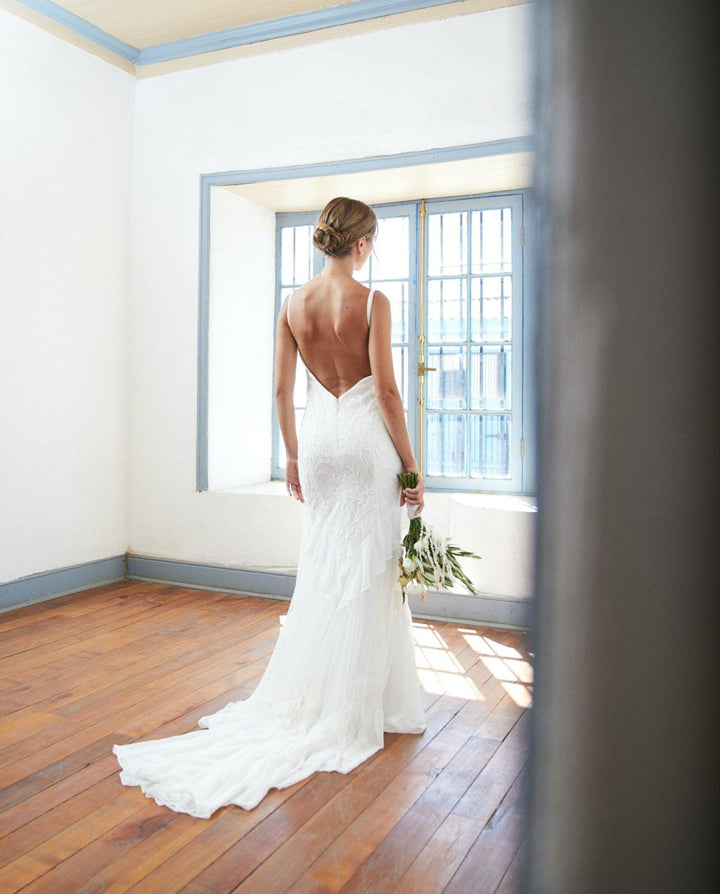 Vestido Largo de Novia Aurore Ivory