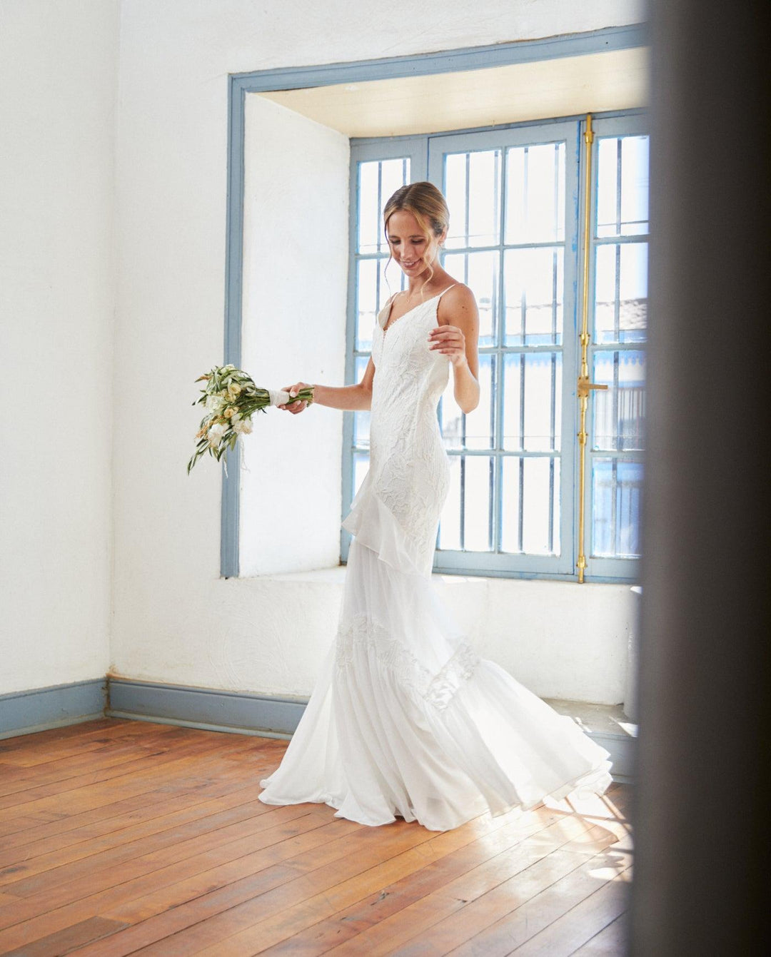 Vestido Largo de Novia Aurore Ivory