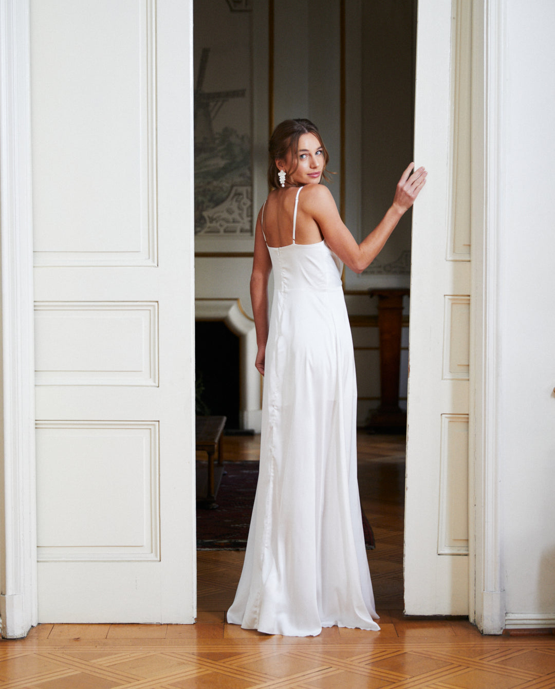 Vestido Largo de Novia Silvina Ivory