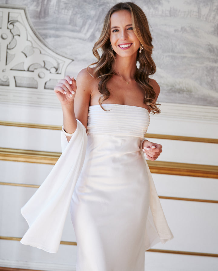 Vestido Largo de Novia Uma Ivory