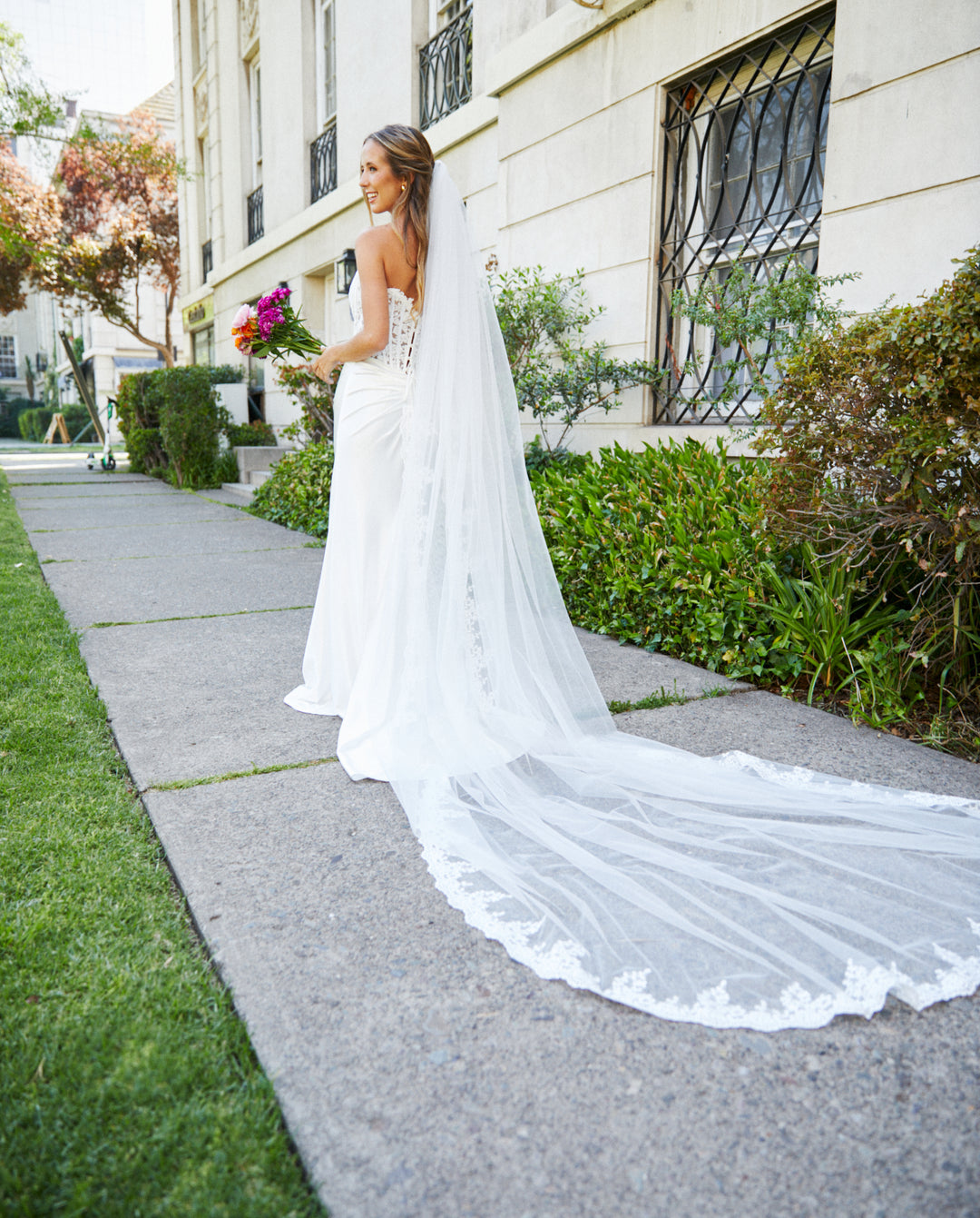 Vestido Largo de Novia Zahara Blanco