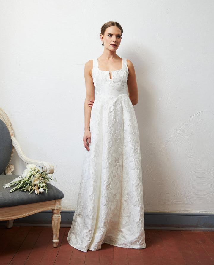 Vestido Largo de Novia Albana Ivory